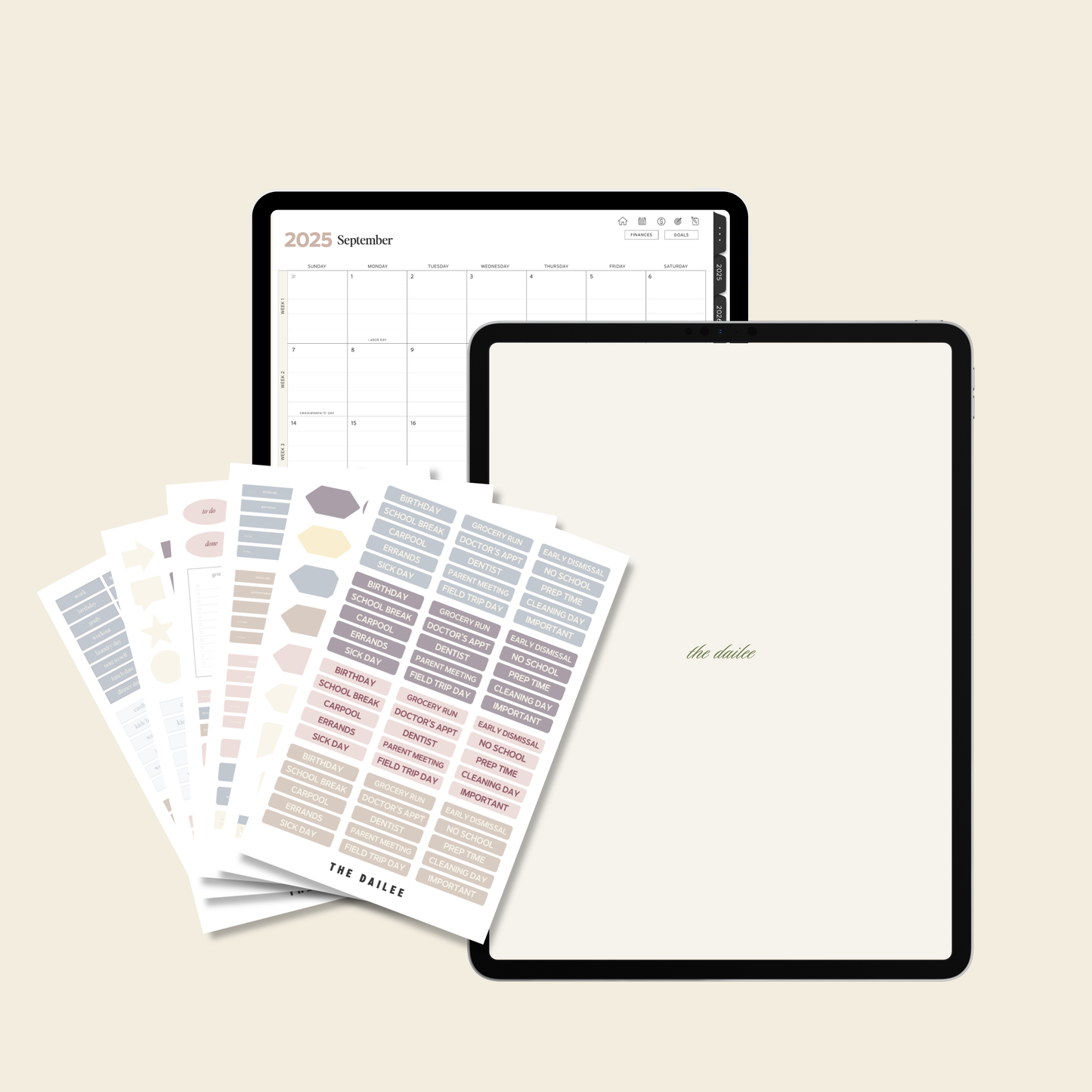 2025 Digital Planner Bundle for Moms