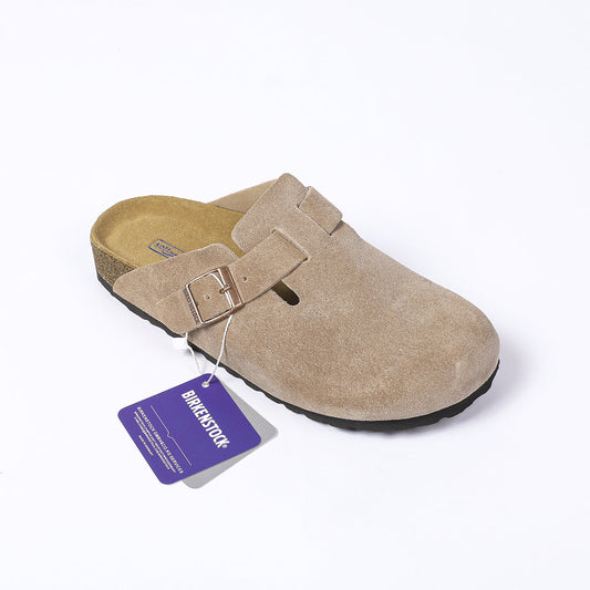 Birkenstock Boston Soft Footbed - Taupe