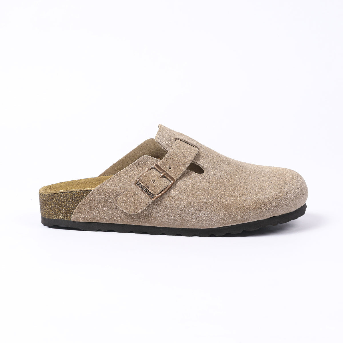 Birkenstock Boston Soft Footbed - Taupe