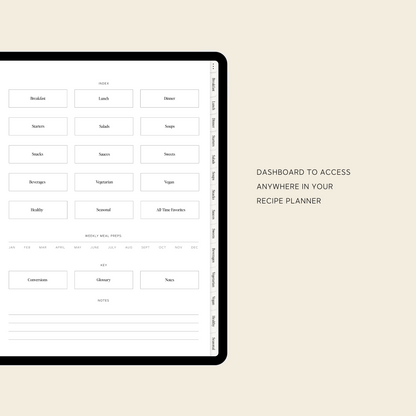 Digital Recipe Book