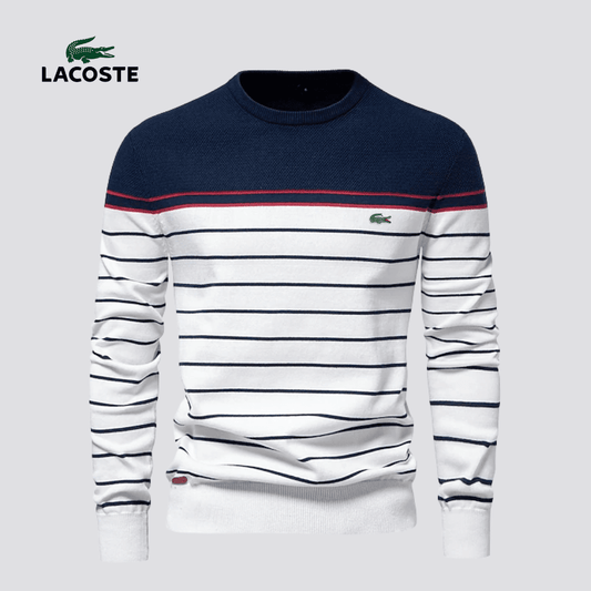 LACOSTE™ Striped Knit Sweater